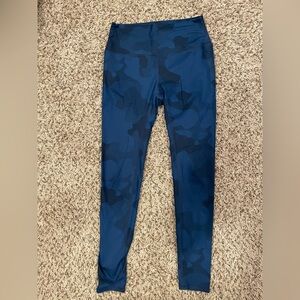 ALO Yoga Navy Camouflage Leggings